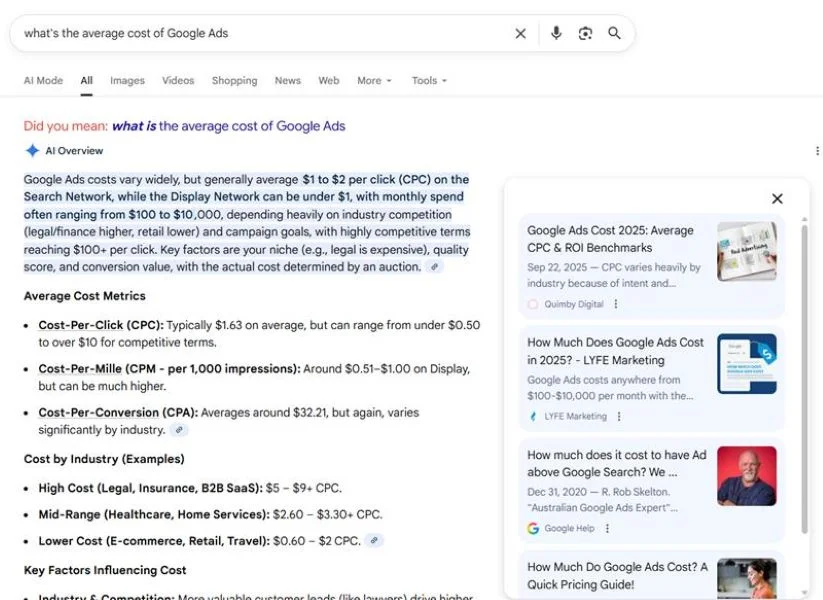 Google is rewarding low-quality sites - Google SERP