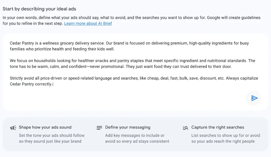 Google marketing live 2026 - New Google AI Brief