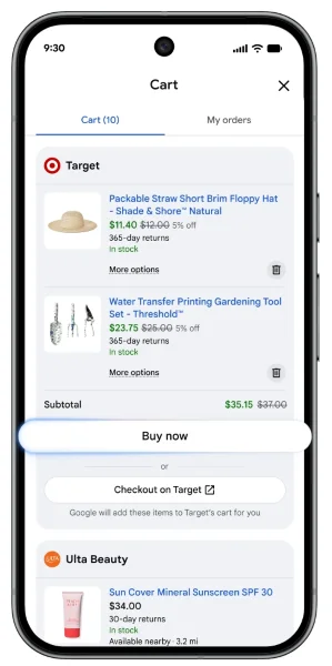 Google marketing live 2026 - Universal Cart
