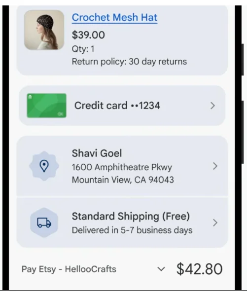 Google marketing live 2026 - new Google cart.