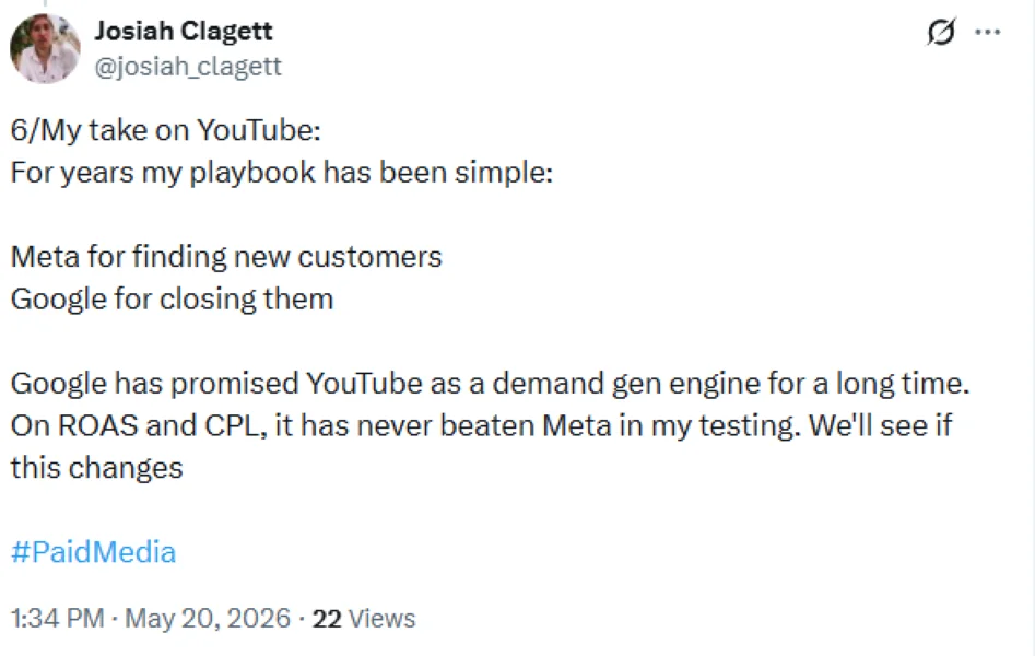 Google marketing live 2026 - x post