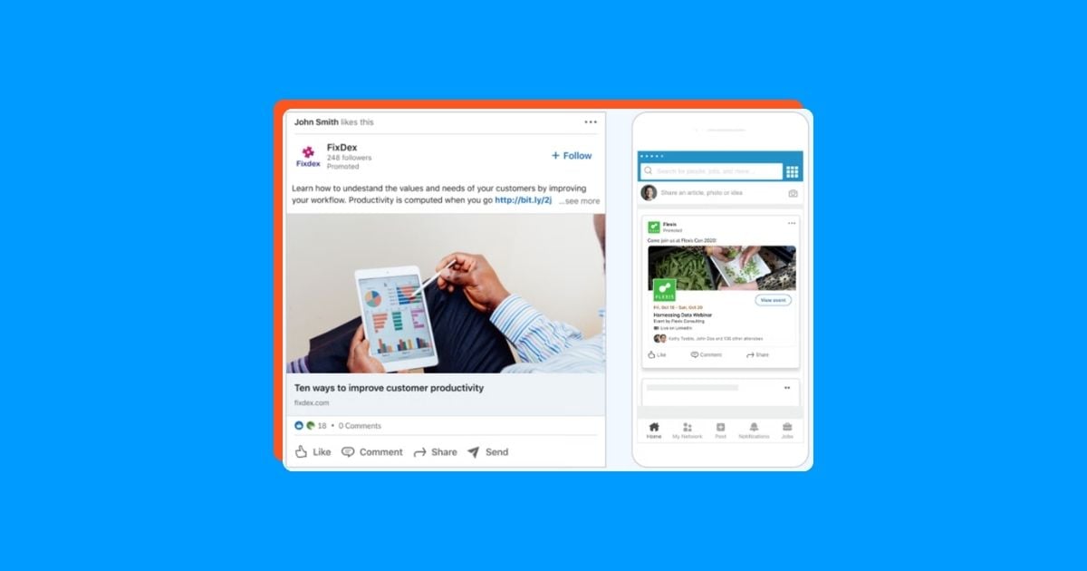The Complete LinkedIn Advertising Cheatsheet | WordStream