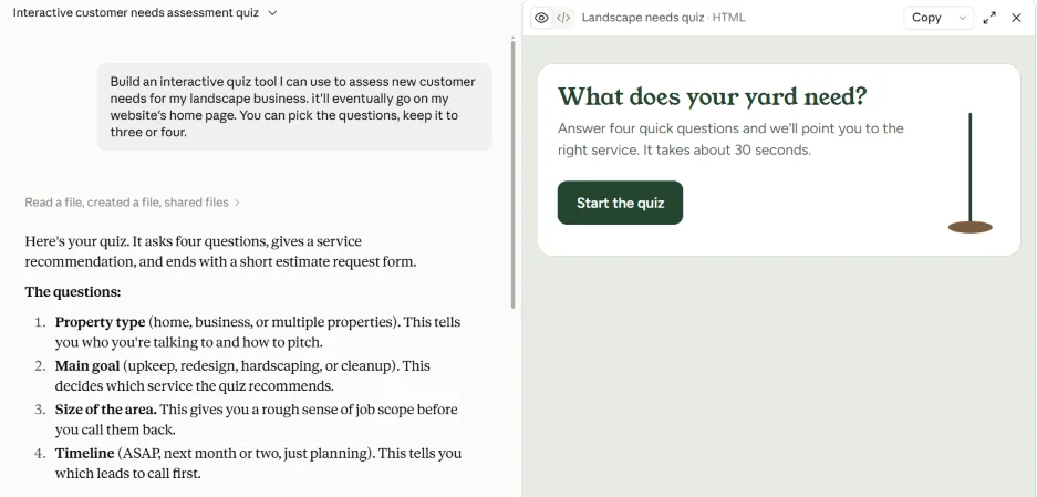 Vibe coding best practices - Yard quiz app